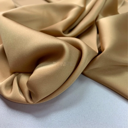 Шелк искусственный, арт. S2131-15 цвет песочный