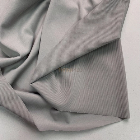 Трикотаж в рубчик цвет серый, арт. TM2112-4