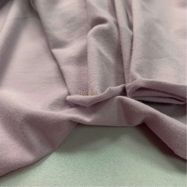 Трикотаж кулирная гладь, арт. DK3551-19 цвет сиреневый лиловый