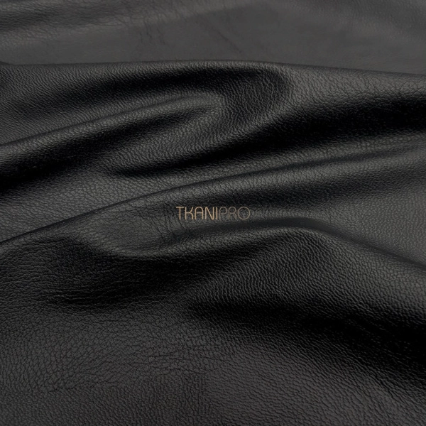 Искусственная кожа фактурная, арт. O3051-013 цвет черный
