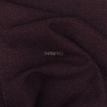 Костюмная плотная ткань цвет бордовый марсала, арт. KD1967-1