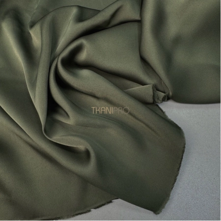 Шелк искусственный, арт. S2134-45 цвет хаки