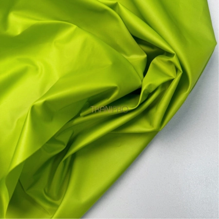 Ткань плащевая дюспо матовая цвет яблочный, арт. PL2284-9