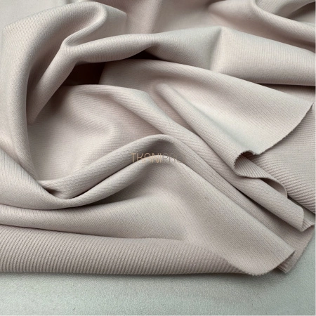 Трикотаж в рубчик цвет бежевый, арт. TM2112-3