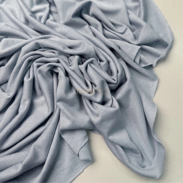 Тонкий трикотаж стрейч цвет голубой, арт. DK2002-4