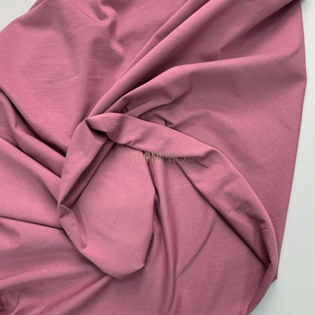 Трикотаж кулирная гладь, арт. DK3551-10 цвет пыльная роза фиолетовый