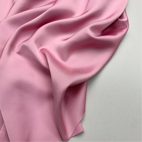 Сатин вискоза цвет розовый, арт. SK2008-3