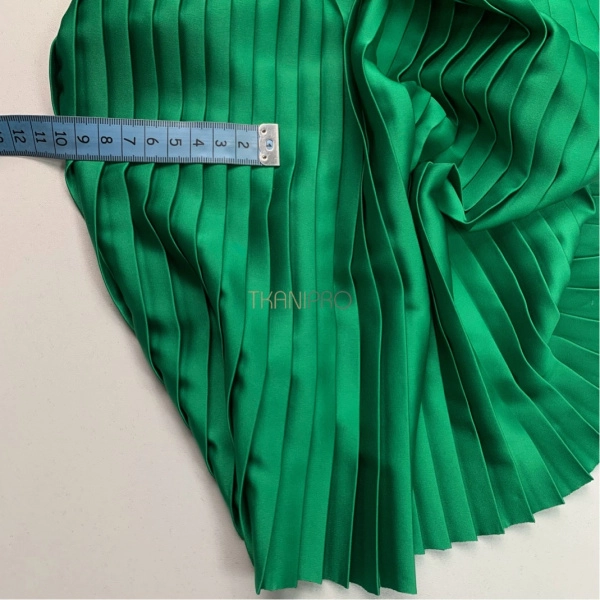Плиссе параллельное, арт. PLS1110-6 цвет зеленый травяной