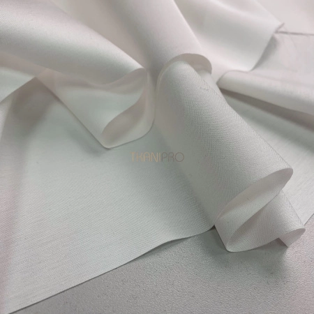 Сатин вискоза цвет молочный, арт. SK2008-7