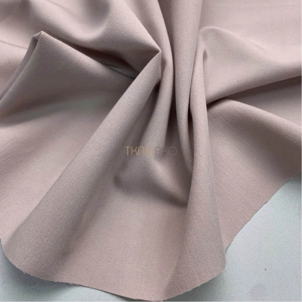 Костюмная ткань с вискозой цвет бежевый розовый, арт. K1937-16