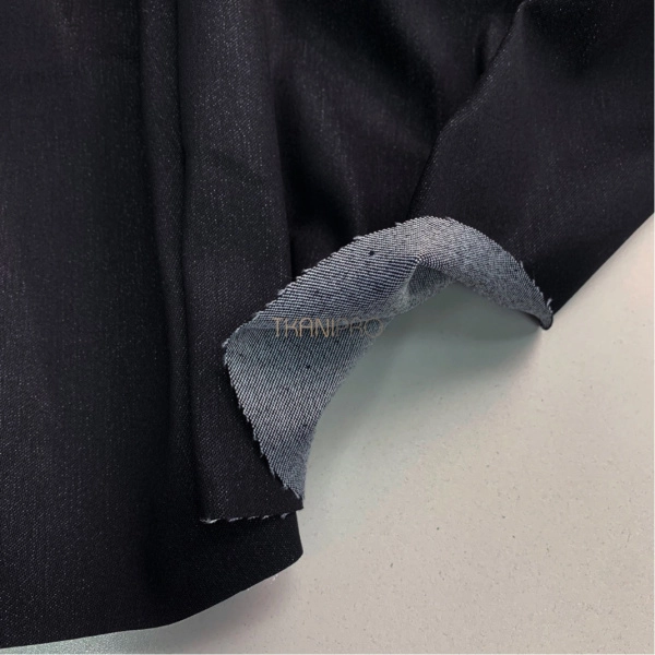 Ткань деним цвет черный, арт. JL5101-3