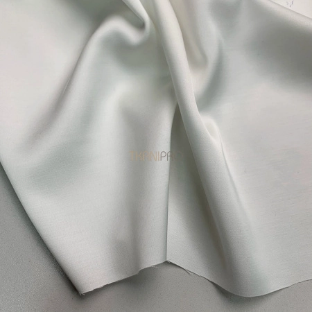 Сатин вискоза цвет молочный, арт. SK2008-7