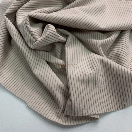 Вельвет ткань цвет серый бежевый, арт. KV5352-11