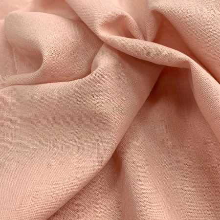 Ткань лён с вискозой цвет персиковый, арт. L2148-18