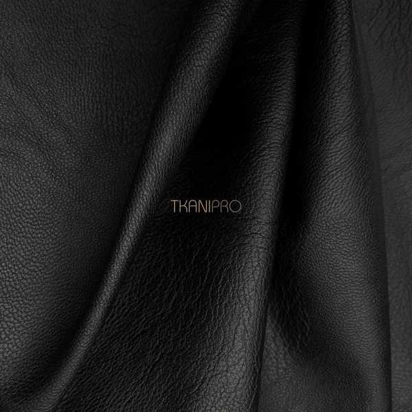 Искусственная кожа фактурная, арт. O3051-013 цвет черный