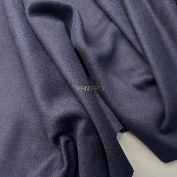 Шерсть пальтовая цвет синий, арт. IKC3029-1