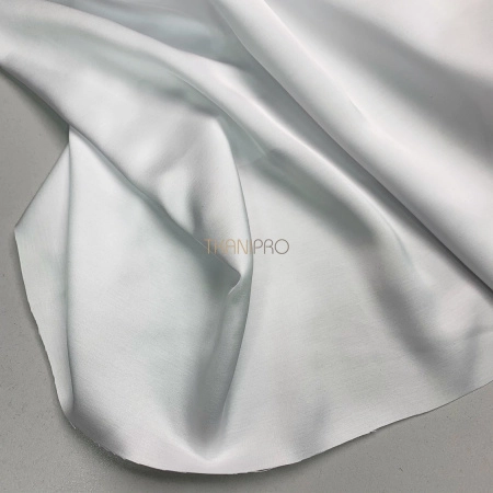 Сатин вискоза цвет молочный, арт. SK2008-7