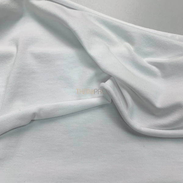 Трикотаж кулирная гладь, арт. DK3551-1 цвет белый