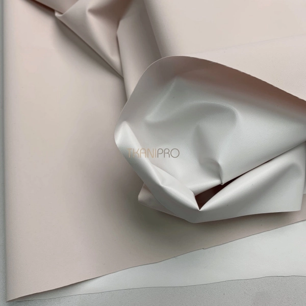 Плащевая ткань на мембране, арт. PL0001-17 цвет бежевый кремовый