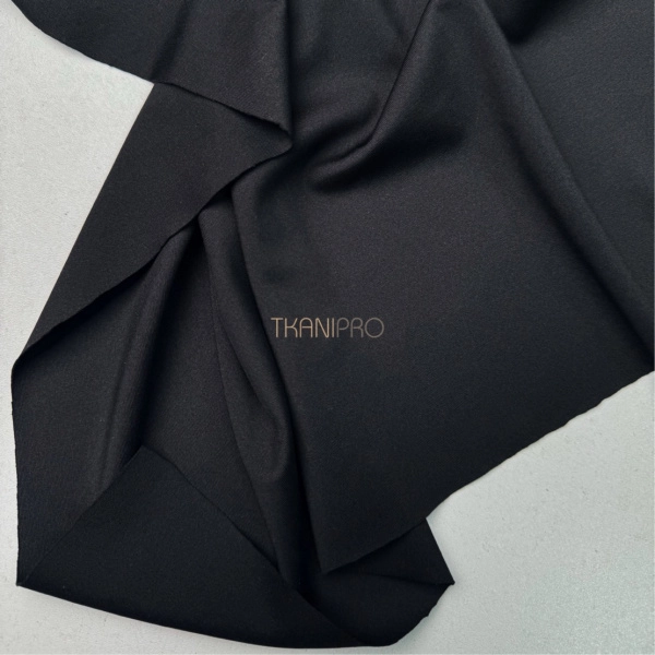 Ткань бифлекс матовый черный, арт. BF5401-5