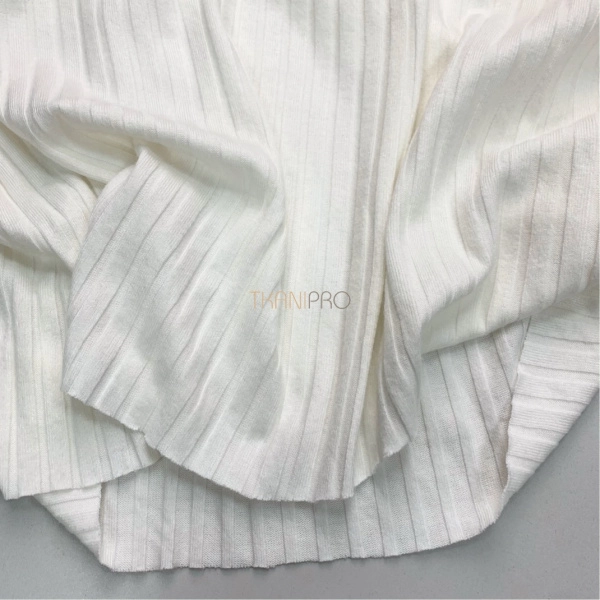 Ткань лапша трикотажная молочная, арт. WD4402-1