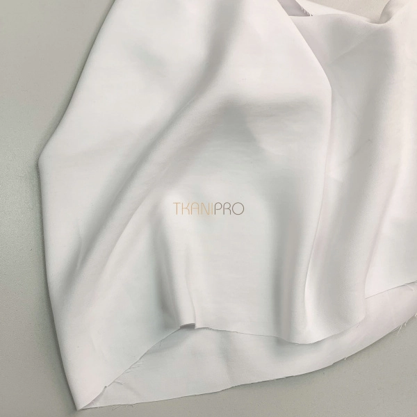 Вискоза плательная, арт. BK3011-1 цвет белый