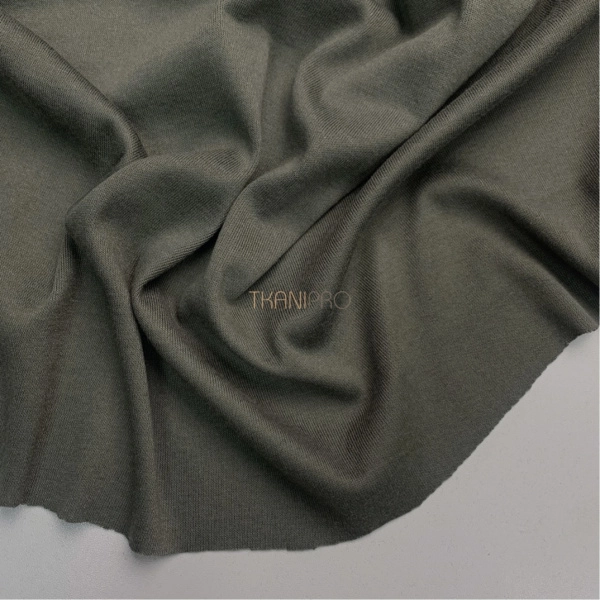 Трикотаж вискоза с эластаном, арт. TM3122-6 цвет хаки