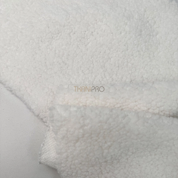 Мех барашек цвет молочный, арт. WF3043-2