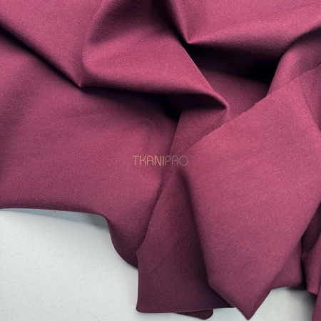 Трикотаж джерси плотный цвет бордовый, арт. DN1012-12