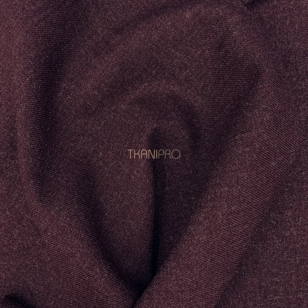Костюмная плотная ткань цвет бордовый марсала, арт. KD1967-1