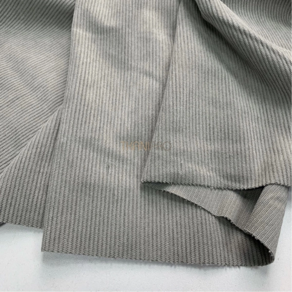 Вельвет мелкий рубчик, арт. KV4104-7 цвет серый