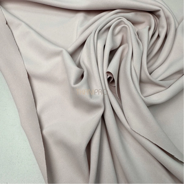 Трикотаж в рубчик цвет бежевый, арт. TM2112-3