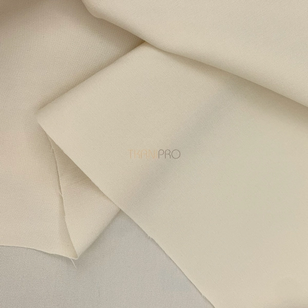 Костюмная ткань с вискозой цвет экрю, арт. K1935-13