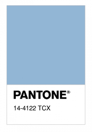 Атлас плотный цвет голубой небесный, арт. A2095-5