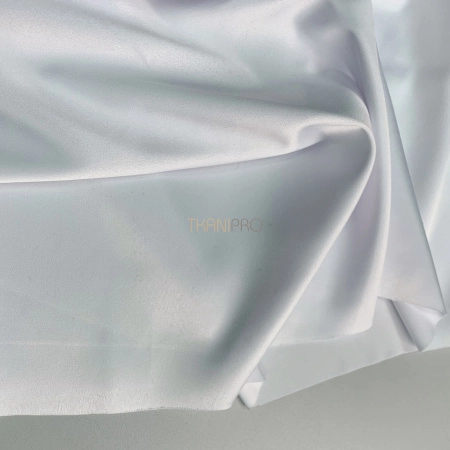 Атлас плотный, арт. A2086-101 цвет белый