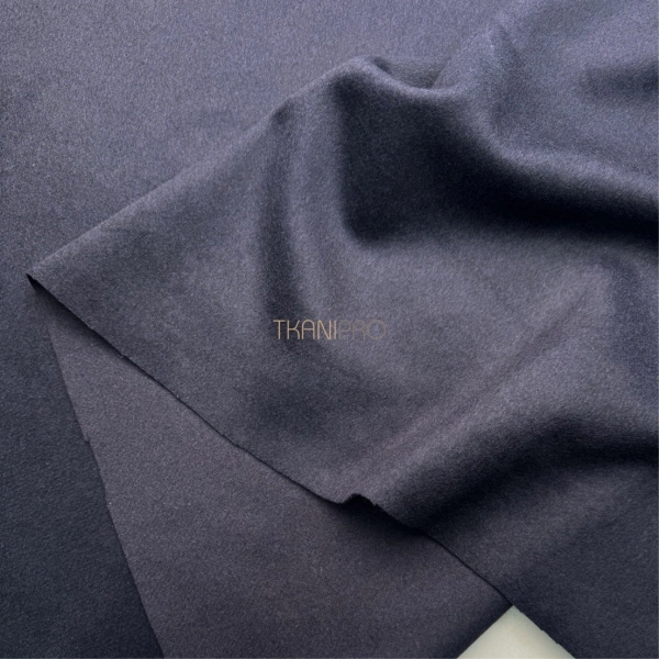 Шерсть пальтовая цвет синий, арт. IKC3029-1