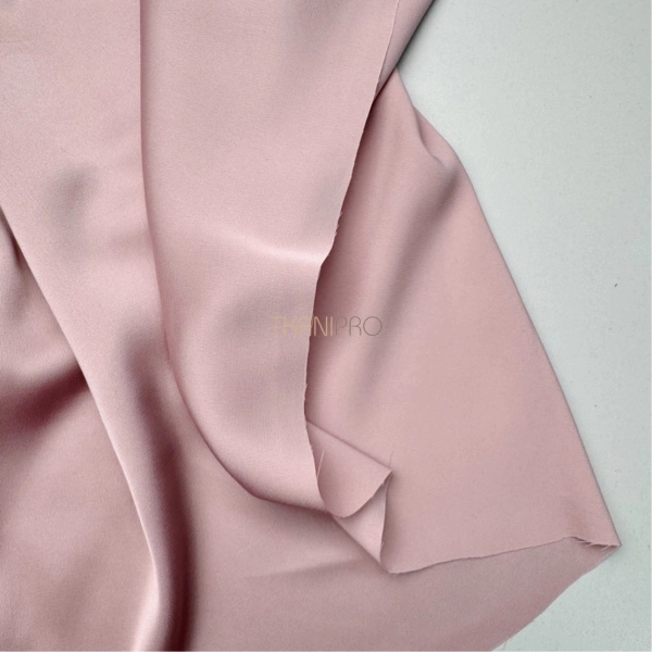 Шелк искусственный цвет пыльная роза, арт. S2144-16