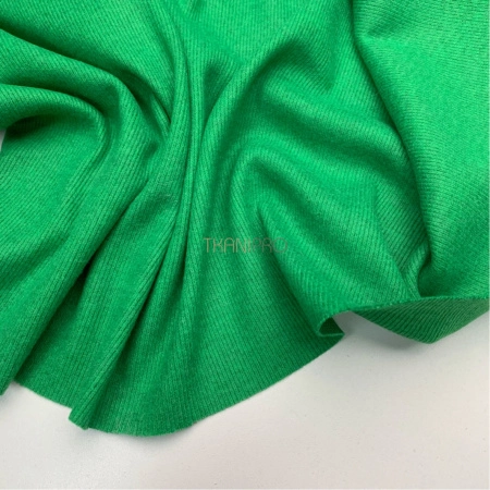 Рибана под ангору, арт.WD4354-23 цвет зеленый травяной меланж