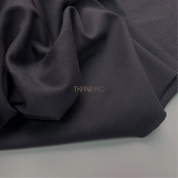 Трикотаж кашкорсе, арт. DW1201-29 цвет серый графит