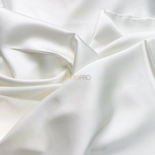 Шелк искусственный, арт. S2144-12 цвет топленое молоко