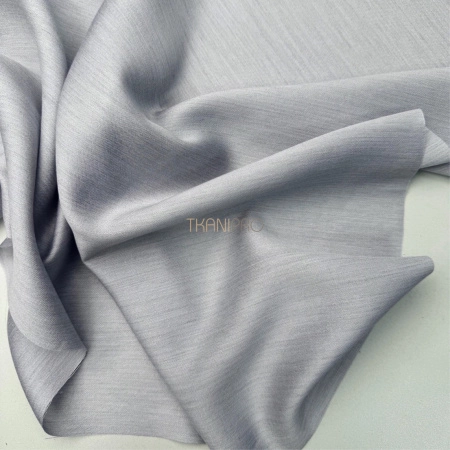 Вискоза плательная с шерстью цвет серый, арт. LB5001-31