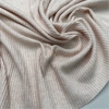 Трикотаж в рубчик цвет пудра меланж, арт. WD3105-3