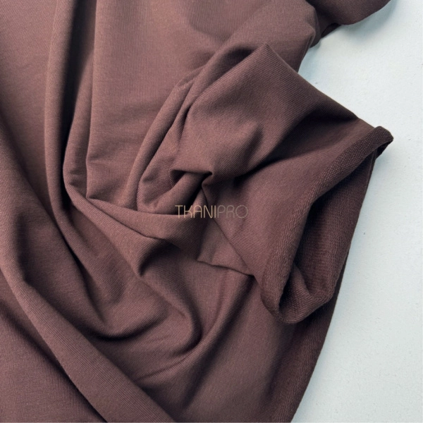 Футер 2 нитка петля коричневый, арт. DF3710-29