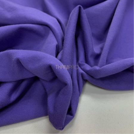Трикотаж кулирная гладь, арт. DK3551-20 цвет фиолетовый