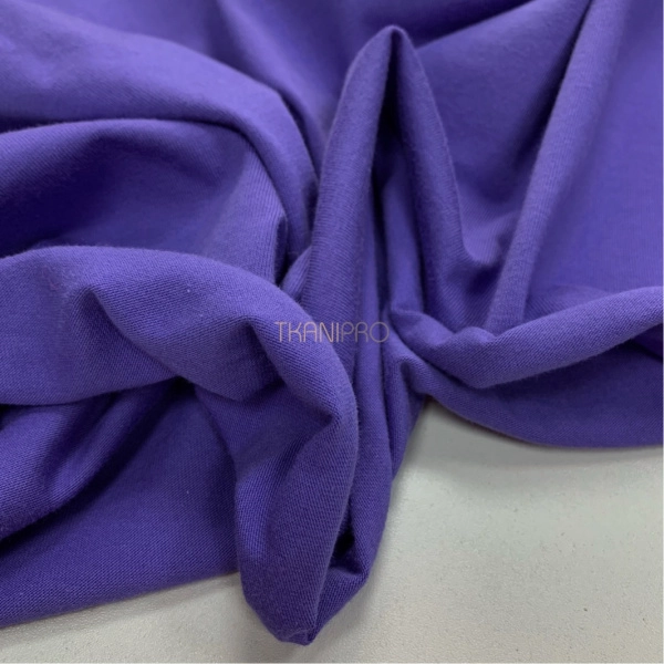 Трикотаж кулирная гладь, арт. DK3551-20 цвет фиолетовый