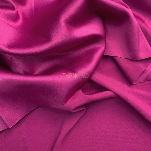 Атлас плотный, арт. A2086-37 цвет фуксия