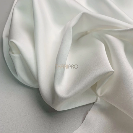 Сатин вискоза цвет молочный, арт. SK2008-7
