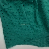 Хлопковое шитье, арт. QS2048-2 цвет изумрудный зеленый