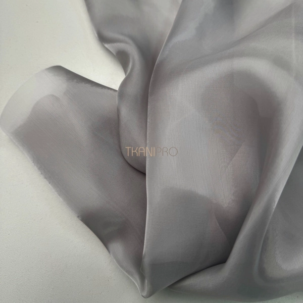 Ткань кристалон цвет серый, арт. SO1036-7