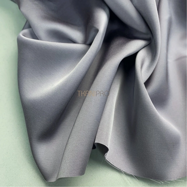 Сатин вискоза цвет серый, арт. SK2001-5